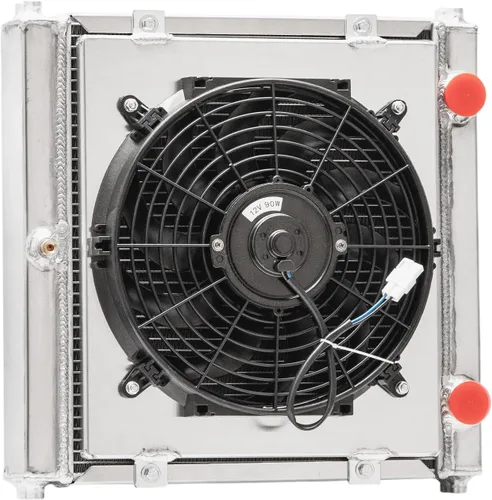 Miniatura 5 de 3 retransmisión de aluminio de la fan de la cubierta del radiador de la fila para el paso doble del estilo del dragster/del Roadster