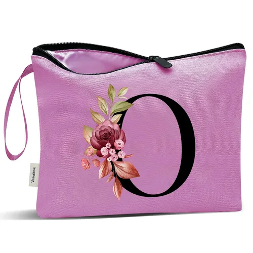 Miniatura 35 de Vavabox A-Z Bolsa de Maquillaje Personalizada, Regalos de Cumpleaños para Mujeres y Mamá, Regalos para la Mejor Amiga, Bolsa de Cosméticos