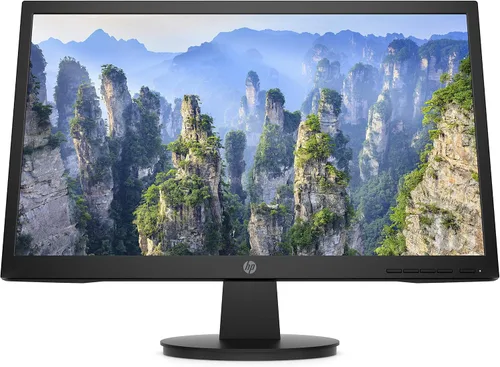 HP Monitor FHD V22 | Monitor de computadora FHD diagonal de 21.5 pulgadas con panel TN y monitor de configuración de luz azul con pantalla