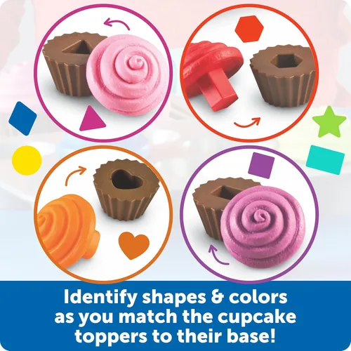 Miniatura 3 de Clasificación de formas en forma de madalenas, Smart Snacks de Learning Resources