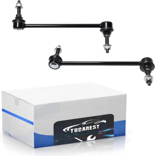 Miniatura 8 de TUCAREST Enlace estabilizador de barra estabilizadora delantera, 2 piezas, K750362 (para modelos 4WD) compatible con Fo-rd F-150 2009-2020