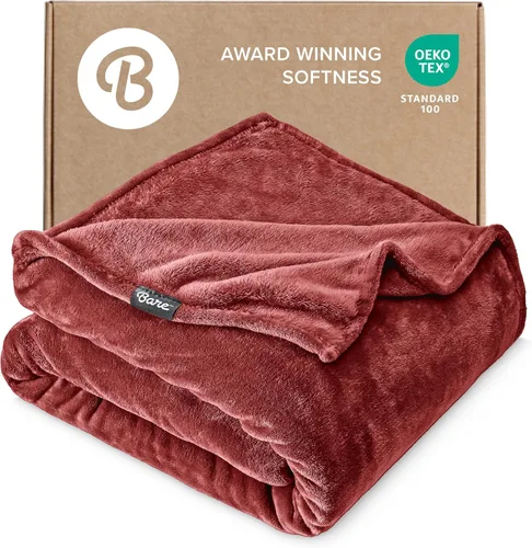 Miniatura 42 de Bare Home Manta de Vellón - Full/Queen - Ultra Suave y Liviana para Cama, Sofá y Sillón - Microfelpa de Lujo - Manta Cálida y Acogedora