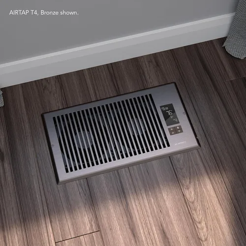 Miniatura 7 de AC Infinity AIRTAP T6 Bronce, ventilador auxiliar para rejillas de 15 x 25 cm, mejora las rejillas de calefacción y refrigeración, silencioso con 10