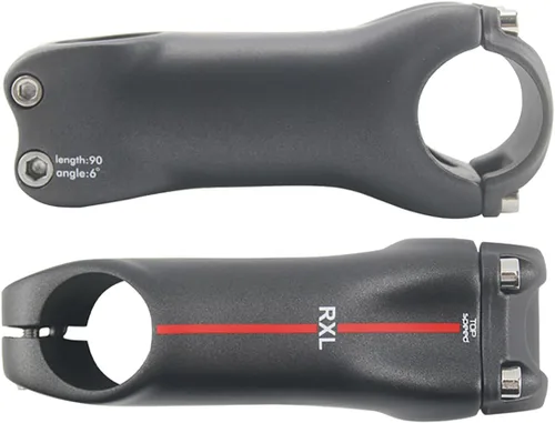 Miniatura 9 de RXL SL MTB vástago de carbono MTB vástago de fibra de carbono vástago de bicicleta de carretera 70 1.252 in Racing Bike Manillar vástago 6 grados