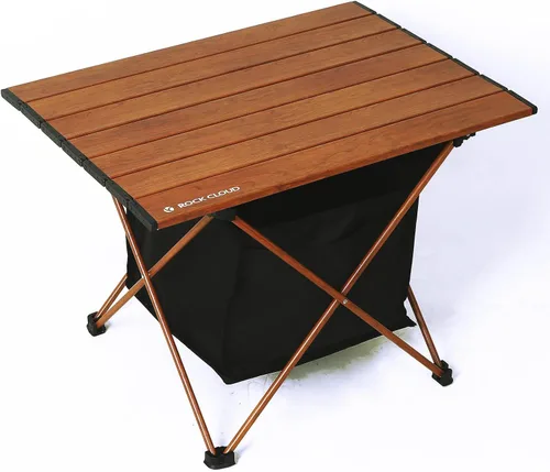 Miniatura 16 de ROCK CLOUD Mesa de campamento portátil de aluminio ultraligera, mesa de playa plegable para camping, senderismo, mochileros, picnic al aire libre