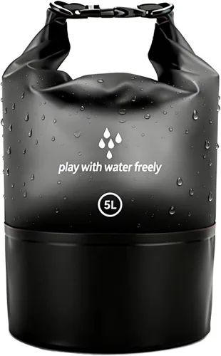 Bolsa seca impermeable para mujeres y hombres, 5L/10L/20L, ligera, pequeña, bolsa de almacenamiento para kayak, flotación, barco, campamento, tabla