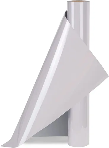 Miniatura 7 de HTVVETUR Vinilo de Transferencia de Calor Gris - Rollos HTV de 12" x 9 pies para Camisas, Vinilo Termoadhesivo para Cameo - Fácil de Cortar y Quitar