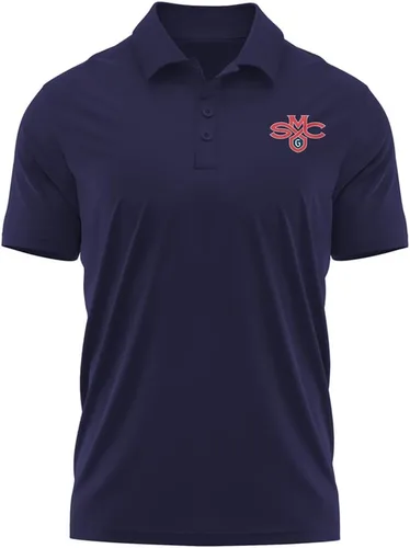 Miniatura 140 de Camisa polo deportiva oficial de la NCAA Collegiate para hombre, colección con logotipo en el pecho izquierdo