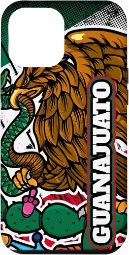 Funda para iPhone 12 Pro Max Guanajuato, Águila de la bandera de México