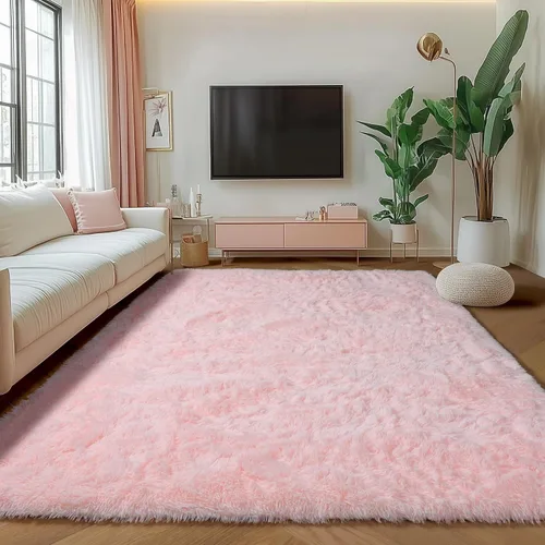 Miniatura 126 de ONASAR - Alfombra de pasillo negra de 2 x 6 pies, esponjosa, lavable, ultrasuave, afelpada, peluda, tapete para bebés, dormitorio de niños, armario
