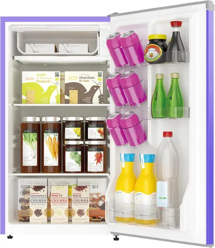 Miniatura 5 de ARCTIC CHEF Mini compartimento para refrigerador y congelador, control de termostato ajustable, puertas reversibles, ideal para dormitorio, oficina