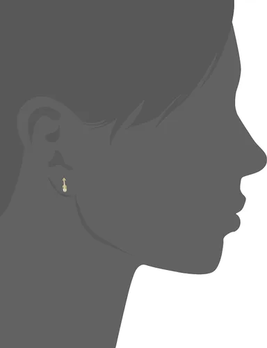 Miniatura 2 de Syd by SE Arrow - Aretes con bisel de diamante