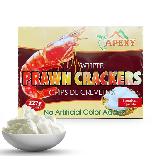 Miniatura 10 de Apexy - Galletas de gambas fritas de camarones crudos, galletas de camarones asiáticos multicolores, refrigerio crujiente de frito a hojaldre