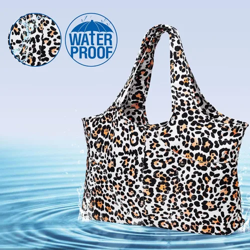 Miniatura 6 de ZOOEASS - Bolso grande de hombro para mujer, impermeable, multifunción, de nailon, para viaje