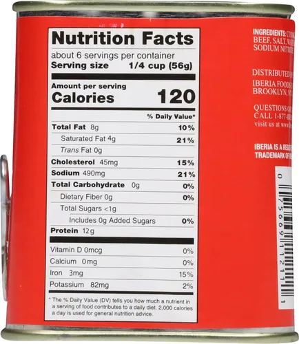Miniatura 4 de Iberia Carne de res en conserva, 12 oz, carne en conserva de calidad premium con jugos naturales, Halal