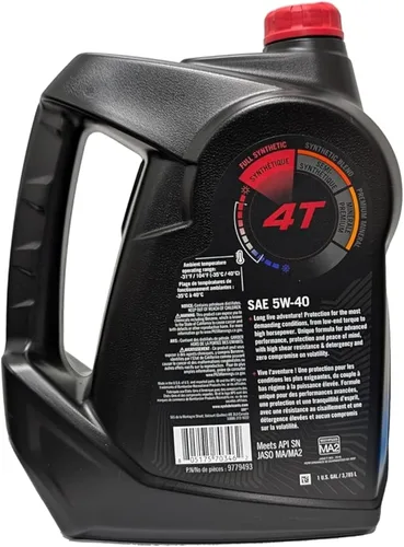 Miniatura 4 de BRP - Aceite sintético OEM 4T 5W-40, 1 galón, 9779493