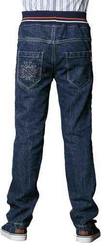 Miniatura 2 de Leo&Lily LLB627 - Pantalones vaqueros de mezclilla para niños grandes