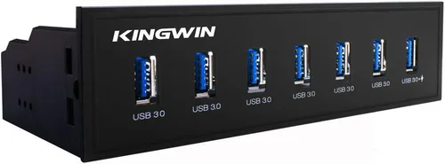 Miniatura 10 de Controlador de refrigeración KingWin, Negro