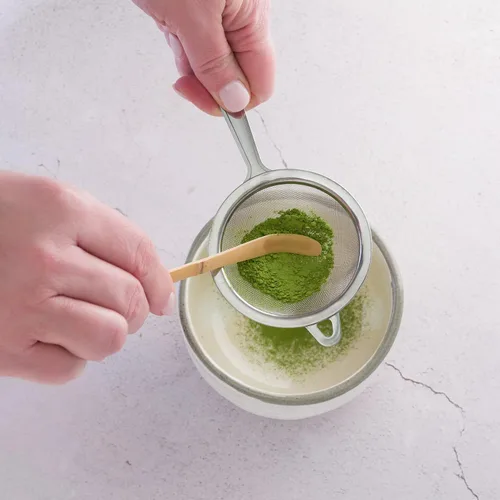 Miniatura 2 de Tamiz Matcha Colador de té Malla muy fina Acero inoxidable Elimina grumos en polvo de té verde Matcha