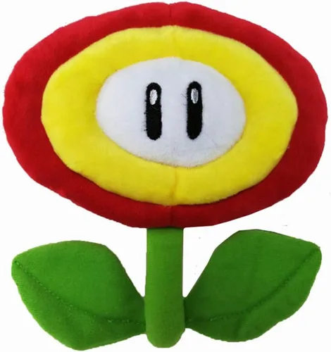 Miniatura 4 de Muñeco de peluche de flor de fuego y flor de hielo de 7 pulgadas, animal de peluche de flor de fuego, juguete de peluche para niños, regalo