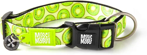 Miniatura 20 de Max & Molly Urban Pets Smart ID - Collar para perro con etiqueta de seguridad QR Gotcha! para mascotas y perfil de mascota personalizado, neopreno