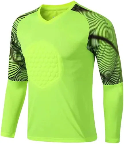 Miniatura 2 de Jared's Athletic Wear Camiseta acolchada para portero Fútbol, Fútbol, Fútbol Hombres, Niños, Unisex (4XL)