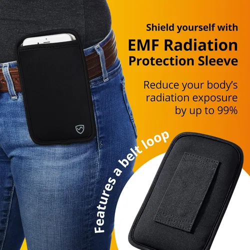 Miniatura 5 de SYB Shield Your Body - Funda antiradiación para teléfono celular, fundas para teléfono celular para bloquear EMF, bloqueador de radiación