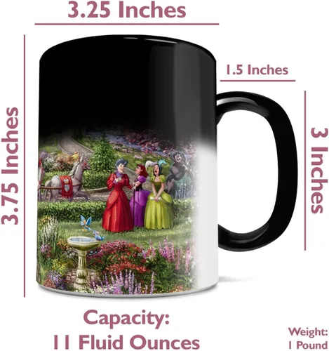 Miniatura 9 de Morphing Mugs Disney – Cenicienta Happily Ever After – Thomas Kinkade Studios – Una taza de cerámica que cambia de color de 11 onzas – Imagen