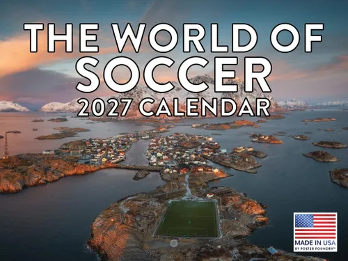 Miniatura 26 de Calendario de deportes de aventura al aire libre, calendario mensual de pared 2026, 12 meses, fabricado en Estados Unidos