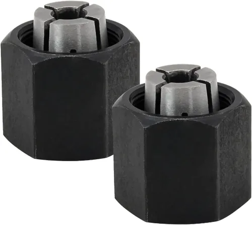 Miniatura 11 de Thaekuns Kit de pinza de enrutador de 3 piezas 2610906283 1/4", 2610906284 1/2" y 2610906287 3/8" para enrutadores Boschi1613,1617, 1618,1619 Series