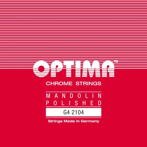 Miniatura 2 de Optima 4103 Mandolina Cuerdas especial chapado en cromo pulido, Loop End D '-3