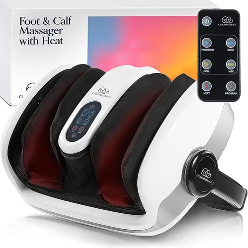 Miniatura 11 de Cloud Massage Masajeador de pies Shiatsu con calor, terapia de amasamiento profundo para aliviar el dolor, circulación, relajación posactividad