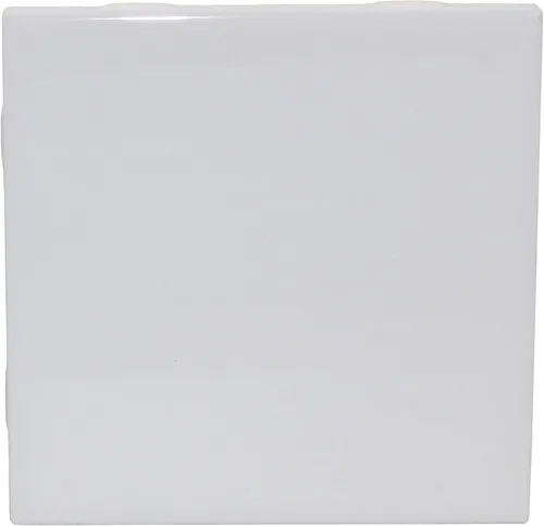 Miniatura 5 de Creative Hobbies Paquete de 12 azulejos de cerámica esmaltados de color blanco brillante para pintura con tinta de alcohol, decoración, arte