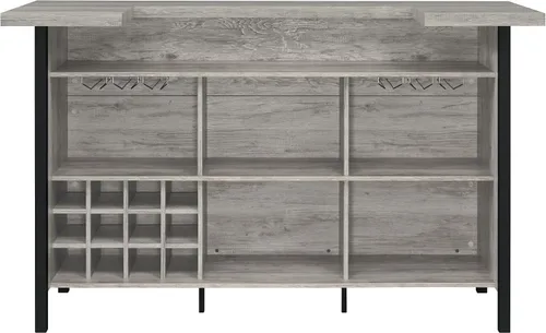 Miniatura 7 de Coaster Furniture Bar Unit Gris Driftwood Negro 182105