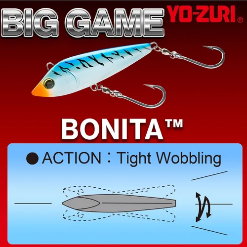 Miniatura 3 de Yo-Zuri Bonita señuelo de pesca de arrastre