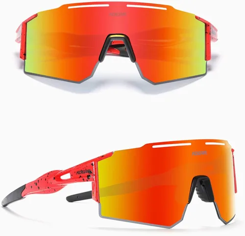 Miniatura 2 de Gafas de sol polarizadas deportivas para mujeres y hombres, UV400, gafas de ciclismo, béisbol, correr, pesca, al aire libre, resistentes al viento