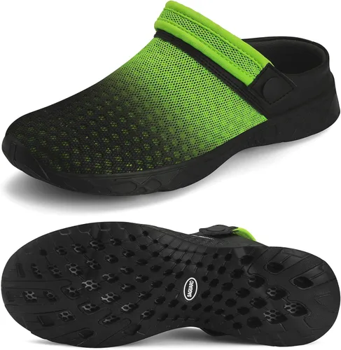 SAGUARO - Zapatos de jardín de secado rápido para hombre y mujer, ligeros y transpirables. Zuecos de jardinería, sandalias de agua y malla para