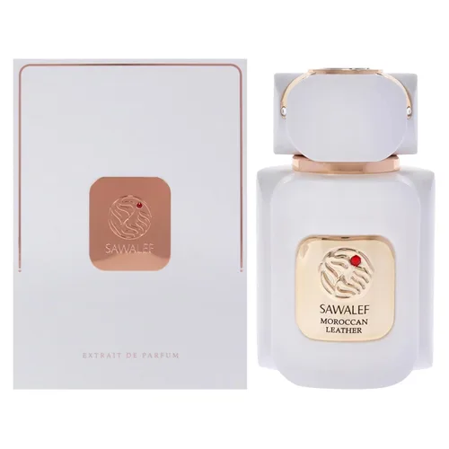 Swiss Arabian Sawalef Moroccan Leather - Disfruta de un fascinante spray corporal para mujeres, mezclas únicas de nuez moscada, azafrán, pachulí y