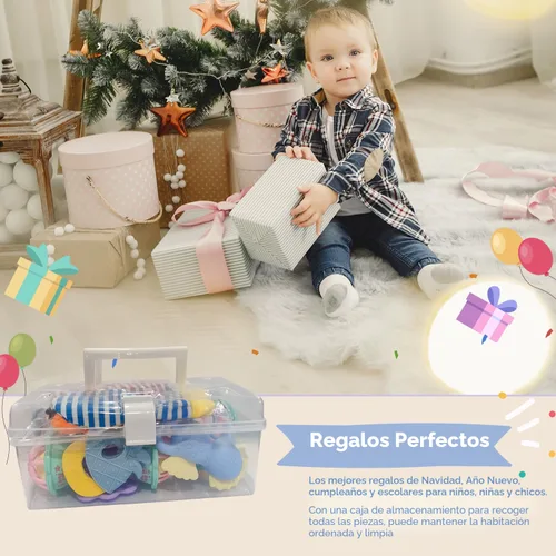 Miniatura 7 de 15 sonajeros para bebés de 0 a 6 meses, sonajeros de bebé sin BPA de 0 a 3, 6 a 12 meses para recién nacidos, juguetes suaves de dentición, juguetes
