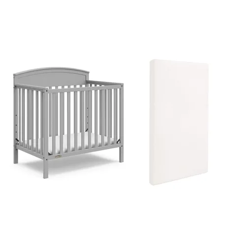 Miniatura 8 de Graco Benton - Mini cuna convertible 4 en 1 con colchón de cuna – Certificado GREENGUARD Gold, colchón de 2.75 pulgadas incluido, cuna de bebé se