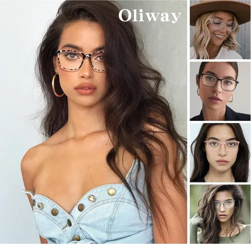 Miniatura 2 de Oilway - Paquete de 3 lentes de bloqueo de luz azul para hombres y mujeres, para computadora, lectura, juegos, televisión, teléfonos, antifatiga