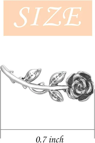 Miniatura 6 de Aretes colgantes de plata de ley 925 para mujeres adolescentes y niñas