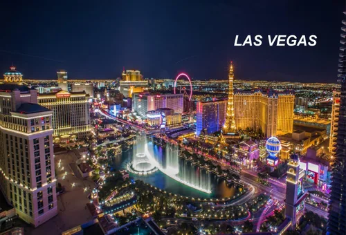 Miniatura 2 de Nevada USA United States - Imanes para nevera (1 pieza, estilo: Las Vegas #K2)