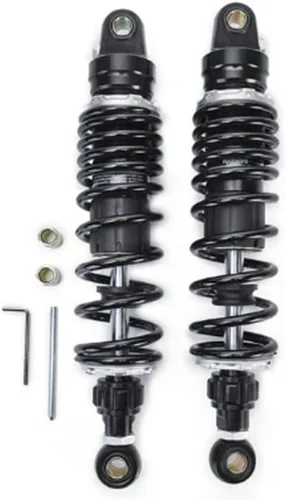 12.008 in 12 pulgadas 0.276 in primavera universal motocicleta amortiguador de aire suspensión trasera ATV Quad Scooter Dirt Bike ajustable inflable