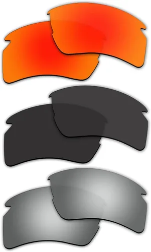 Miniatura 2 de 3par de lentes polarizadas para Oakley Flak 20XLGafas de sol de repuesto Pack P1
