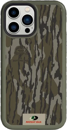 Miniatura 117 de cellhelmet Mossy Oak Agua Yellowfin Funda de doble capa en gris diseñada para iPhone 13 Mini a prueba de golpes y caídas, duradera, como se ve