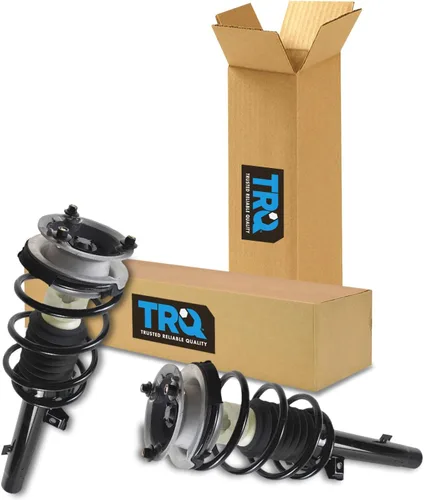 Miniatura 253 de TRQ Conjunto de Amortiguador y Resorte Delantero Cargado con Resorte Helicoidal Pre-ensamblado Compatible con Jeep Cherokee Limited AWD 14-22 Sin