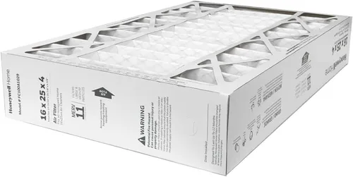 Miniatura 2 de Honeywell FC100A1029 (2 Pack) - 16" x 25" x 4" Filtro de aire plisado MERV 11 con recordatorio de cambio de filtro de suministro para el mismo día