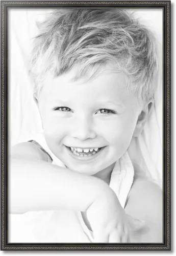 Miniatura 2 de ArtToFrames Marco de fotos negro de 24x36 pulgadas, este marco para póster personalizado de 1.25 pulgadas es negro antiguo - viene con acrílico