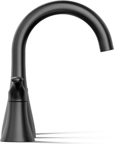 Miniatura 2 de KOHLER K-27390-4N-CP Simplice® - Grifo para lavabo de baño, dos manijas de palanca y drenaje clicker, grifos de baño, 0.5 GPM, cromo pulido